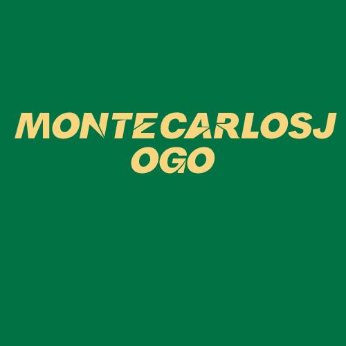 Logo da MONTECARLOSJOGO